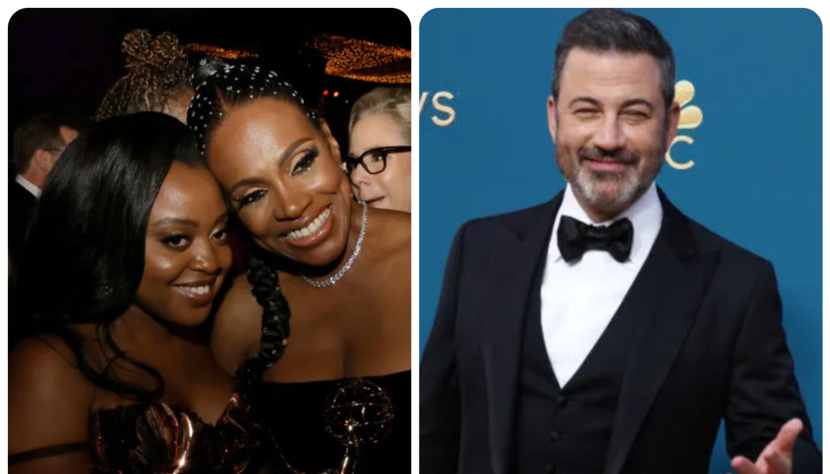 Sheryl Lee Ralph, Quinta Brunson, Jimmy Fallon