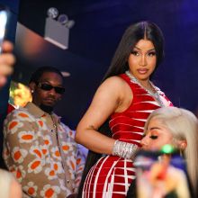 Cardi B Hosts Fashion Night Out