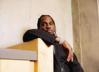 New York, New York - June 13, 2022: Rapper Pusha T poses for a