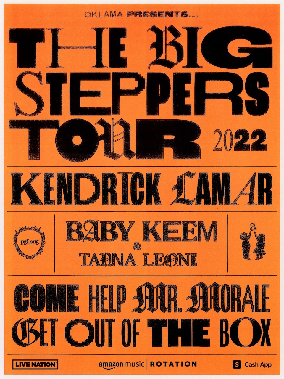 Catch Camryn on the Big Steppers Tour w/Kendrick Lamar Streaming