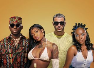 Composite photo of Spinall, Summer Walker, DJ Snake and Äyanna for the song "Power (Remember Who You Are)" from Flipper's Skate Heist.