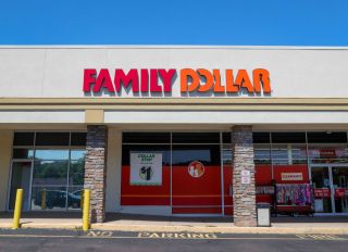 An exterior view of a Family Dollar store near Bloomsburg...