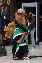 Celebrity Sightings - Paris Fashion Week - Womenswear Spring/Summer 2023 - Day Eight