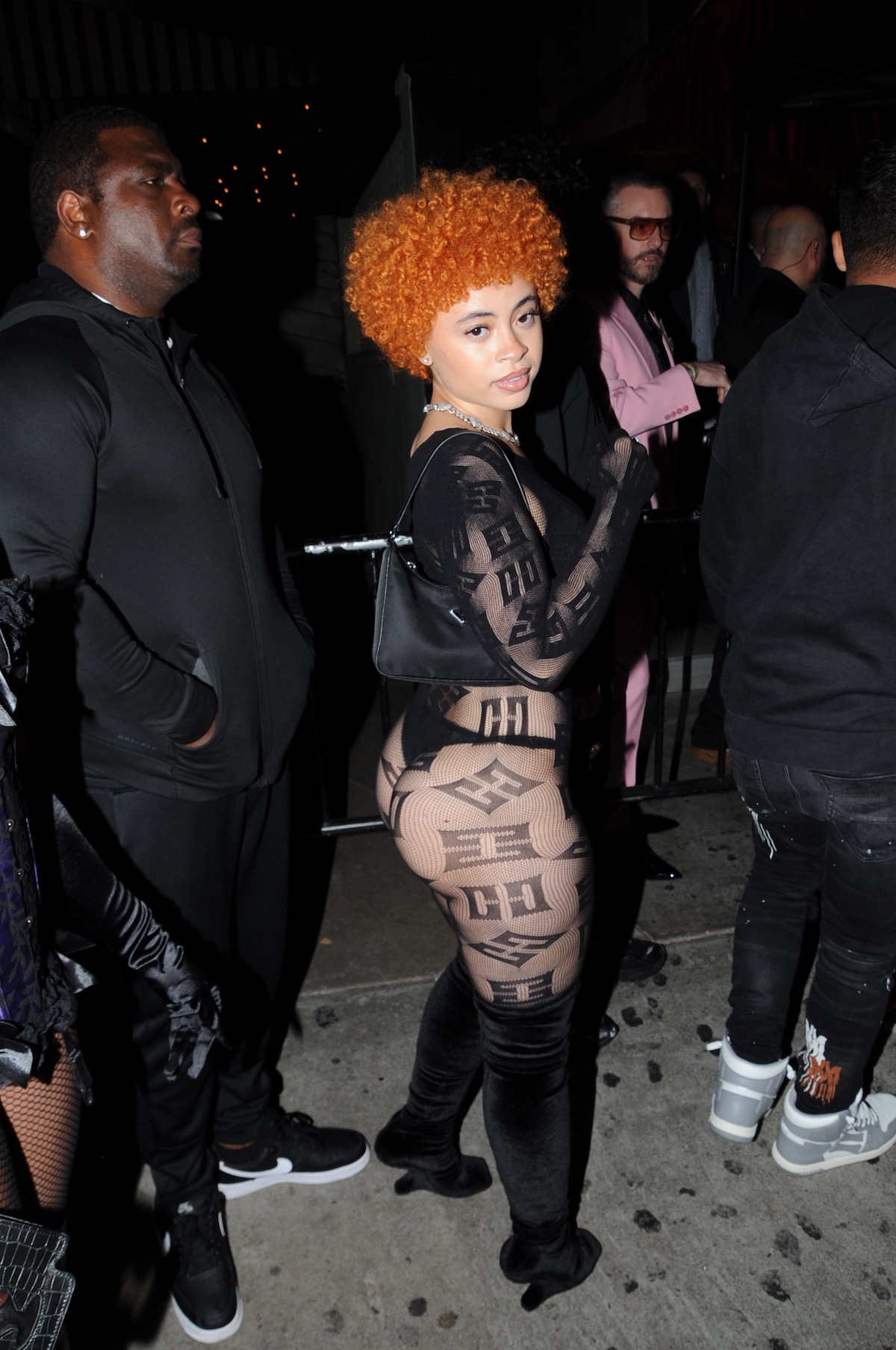 Ice Spice attends Cardi B's Los Angeles Birthday Party