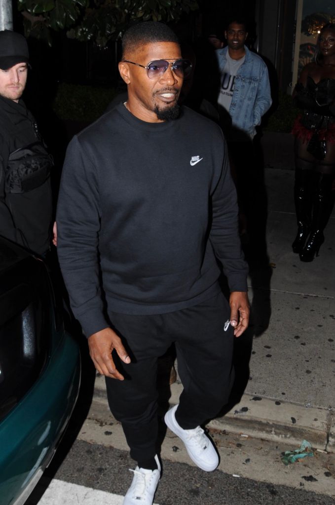 Jamie Foxx spotted at Cardi B birthday party in LA