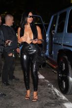 Chaney Jones attends Drake's birthday party at Sexy Fish