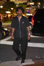 21 Savage attends Drake's birthday party at Sexy Fish