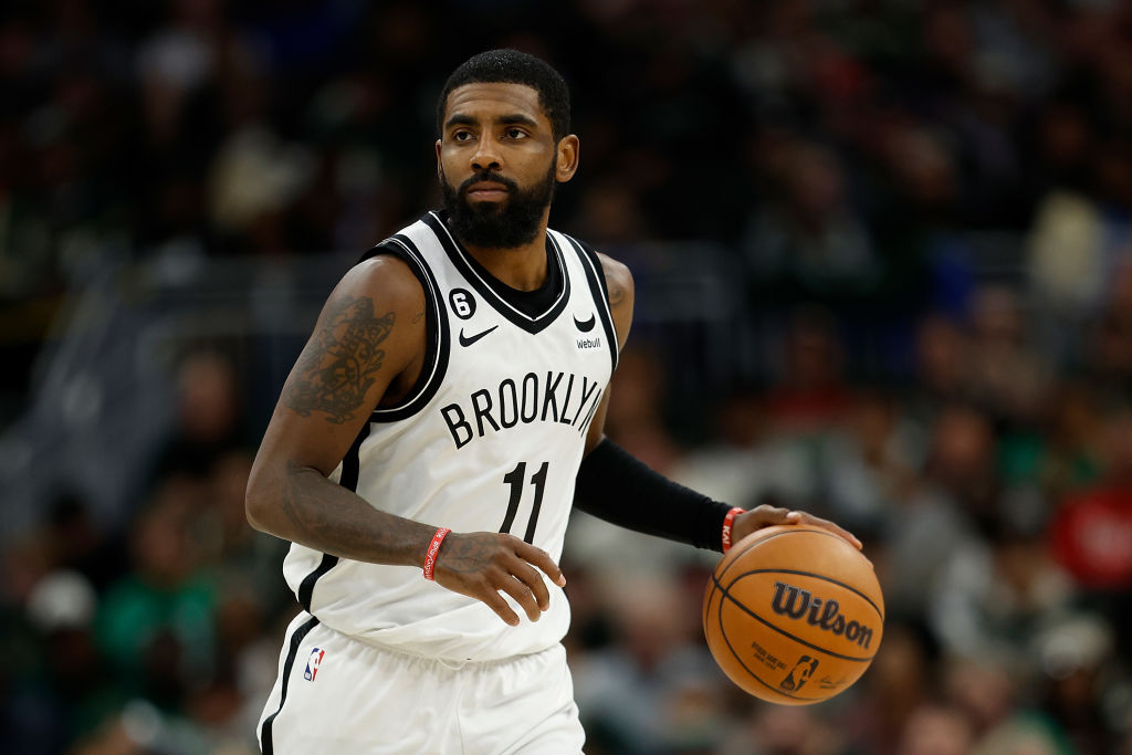 Kyrie Irving defends posting antisemitic film in combative press conference  - NetsDaily