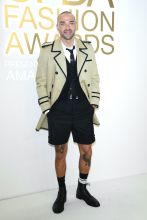 Celebrities at the CFDA awards dinner