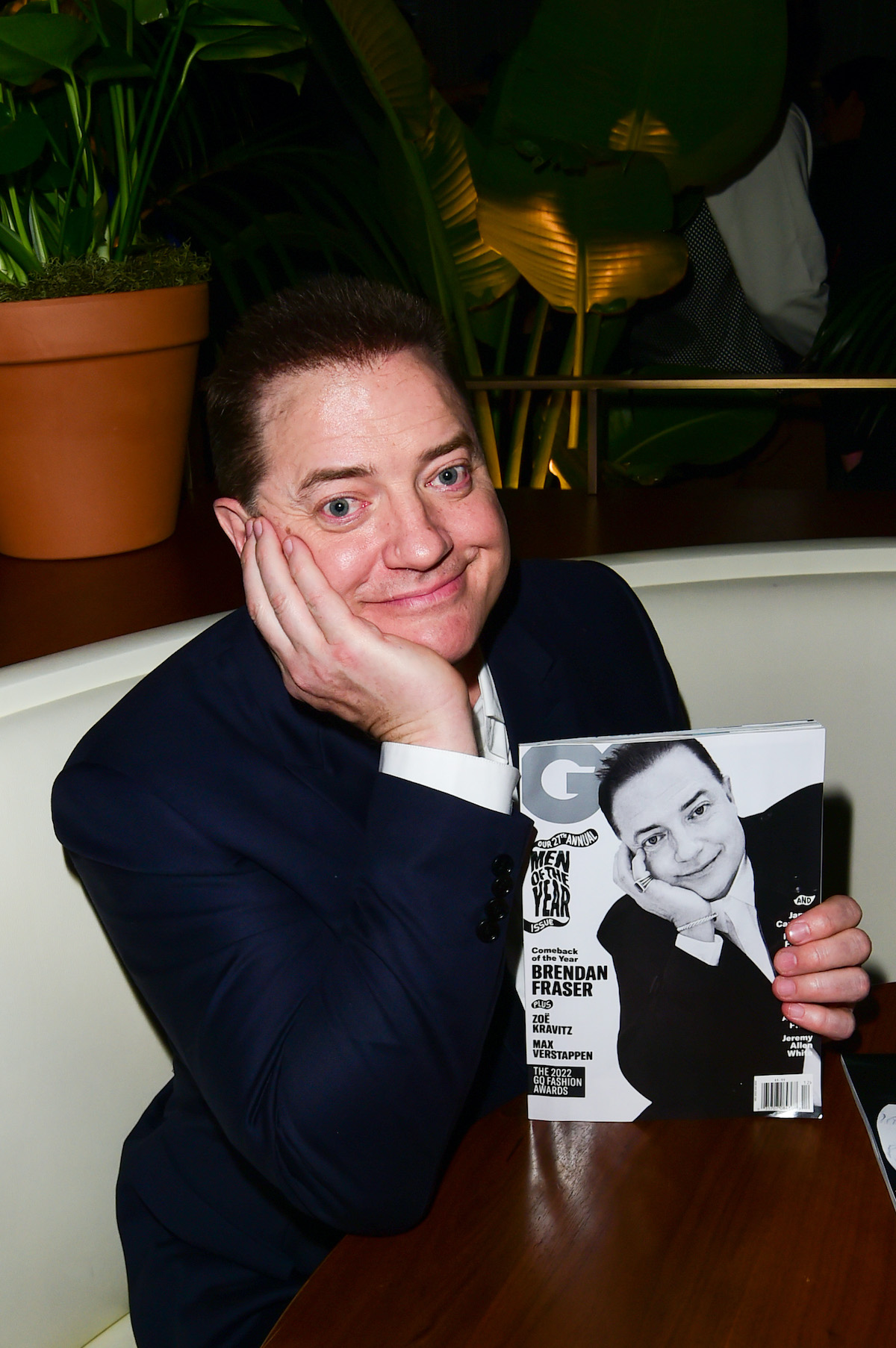 Brendan Fraser attends the GQ Men of the Year Party