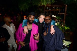 Prettyboy D-O, Brian Whitaker and Ugo Mozie attend the GQ Men of the Year Party