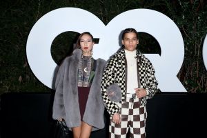 Quannah Chasinghorse and D’Pharaoh Woon-A-Tai attend the GQ Men of the Year Party