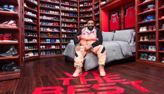 DJ Khaled Is Giving Fans Major Keys To His Stunning Sneaker Shrine For /Night On Airbnb