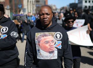 Patrick Lyoya's Family Leads Protest In Michigan's Capital