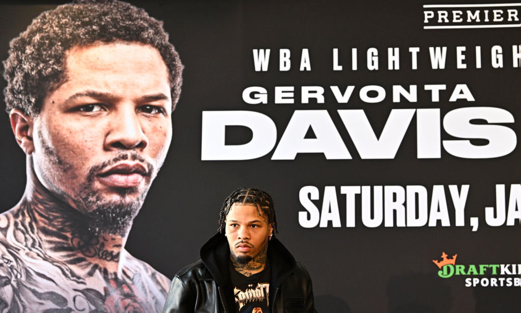 Press conference to preview the WBA Lightweight Title Jan. 7 at Capital One Arena between Gervonta Davis and Hector Luis Garcia