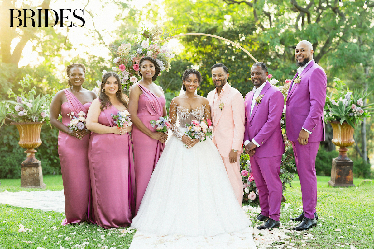 Images from Anika Noni Rose and Jason Dirden's October wedding