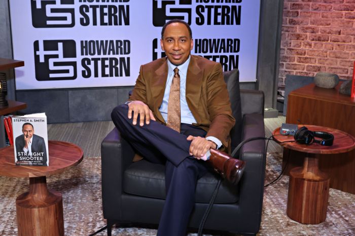 Stephen A. Smith, SiriusXM'nin 'The Howard Stern Show'unu Ziyaret Etti