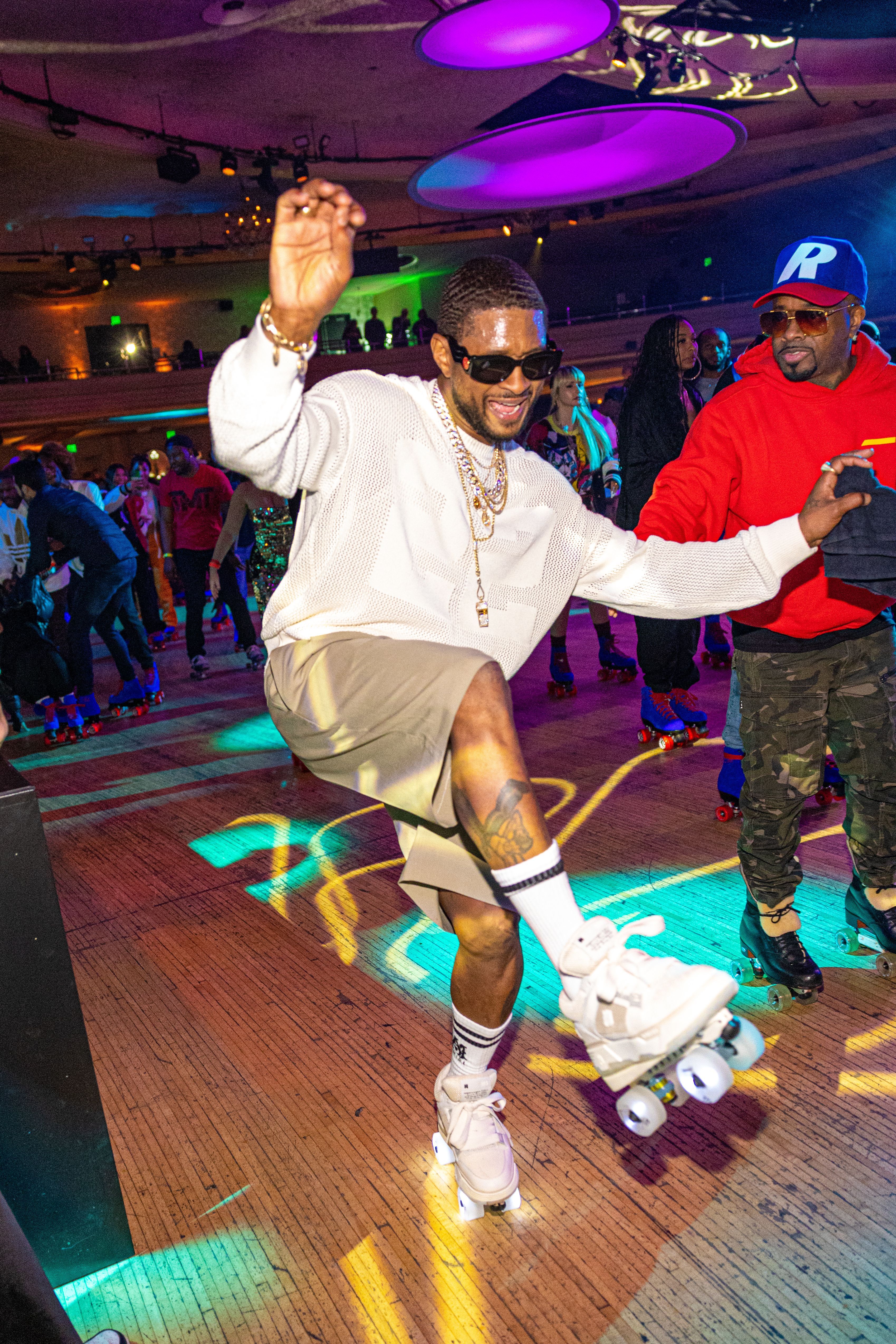 Interscope Records x Flipper’s Roller Boogie Palace assets