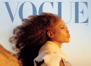 Erykah Badu covers Vogue