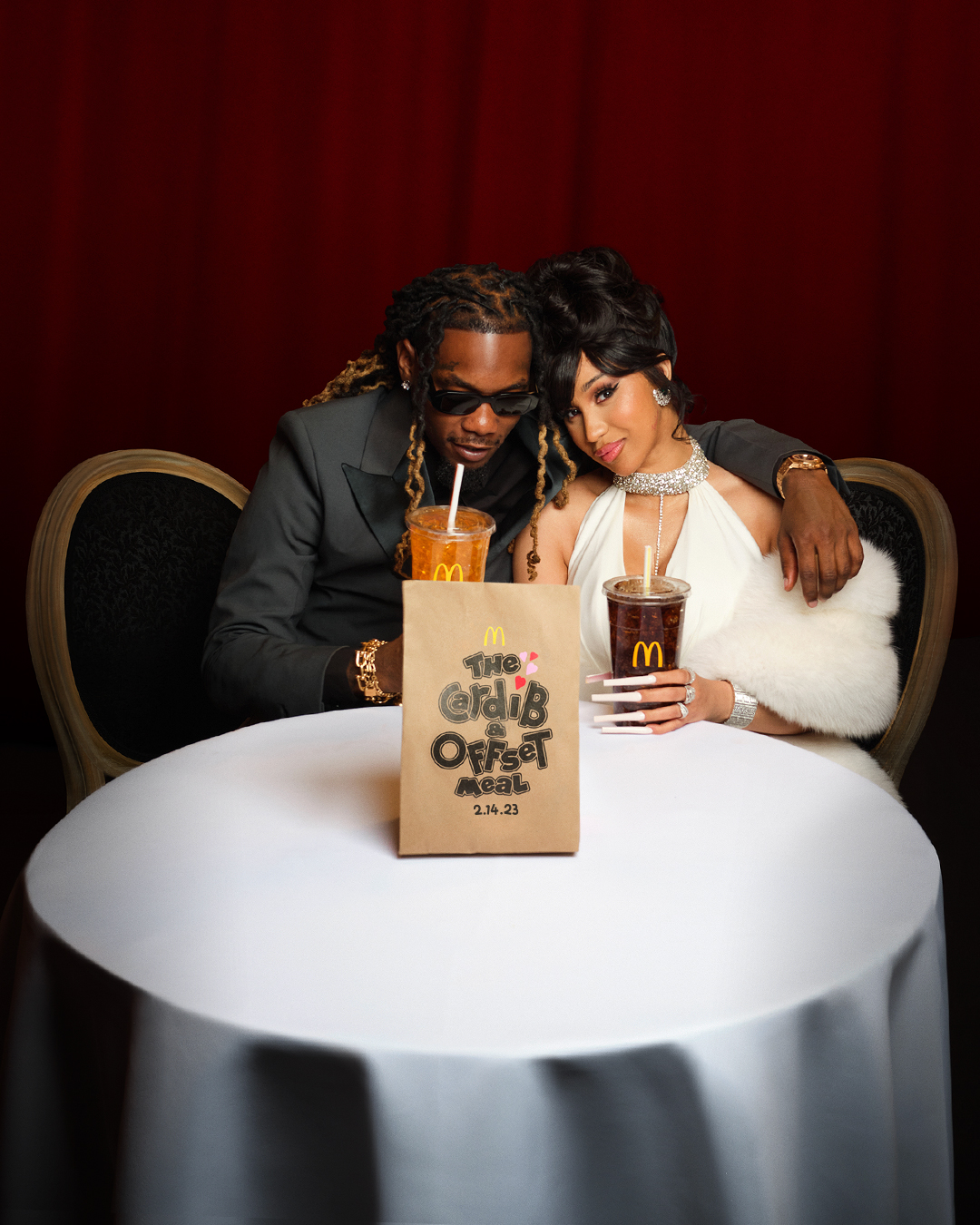 McDonald’s Releases Cardi B & Offset Duo Meal 2/14