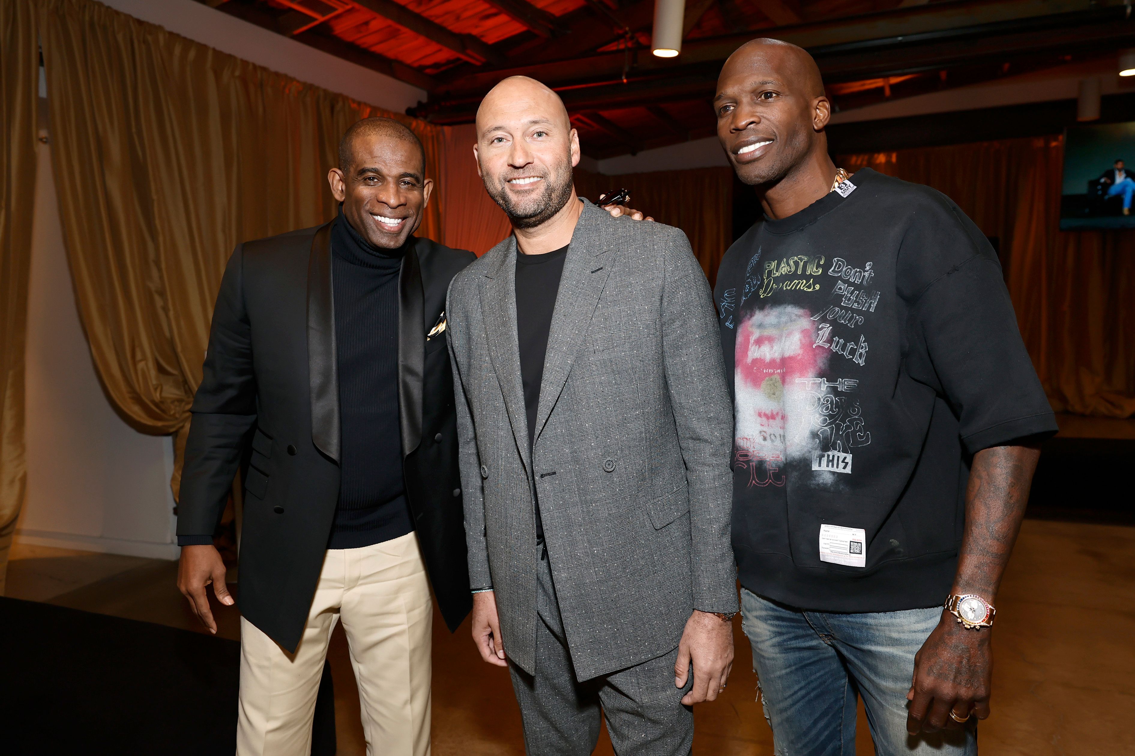 GQ Hosts Inaugural GQ Sports Style Hall of Fame Event in Scottsdale, Honoring Deion Sanders, Allen Iverson and Derek Jeter