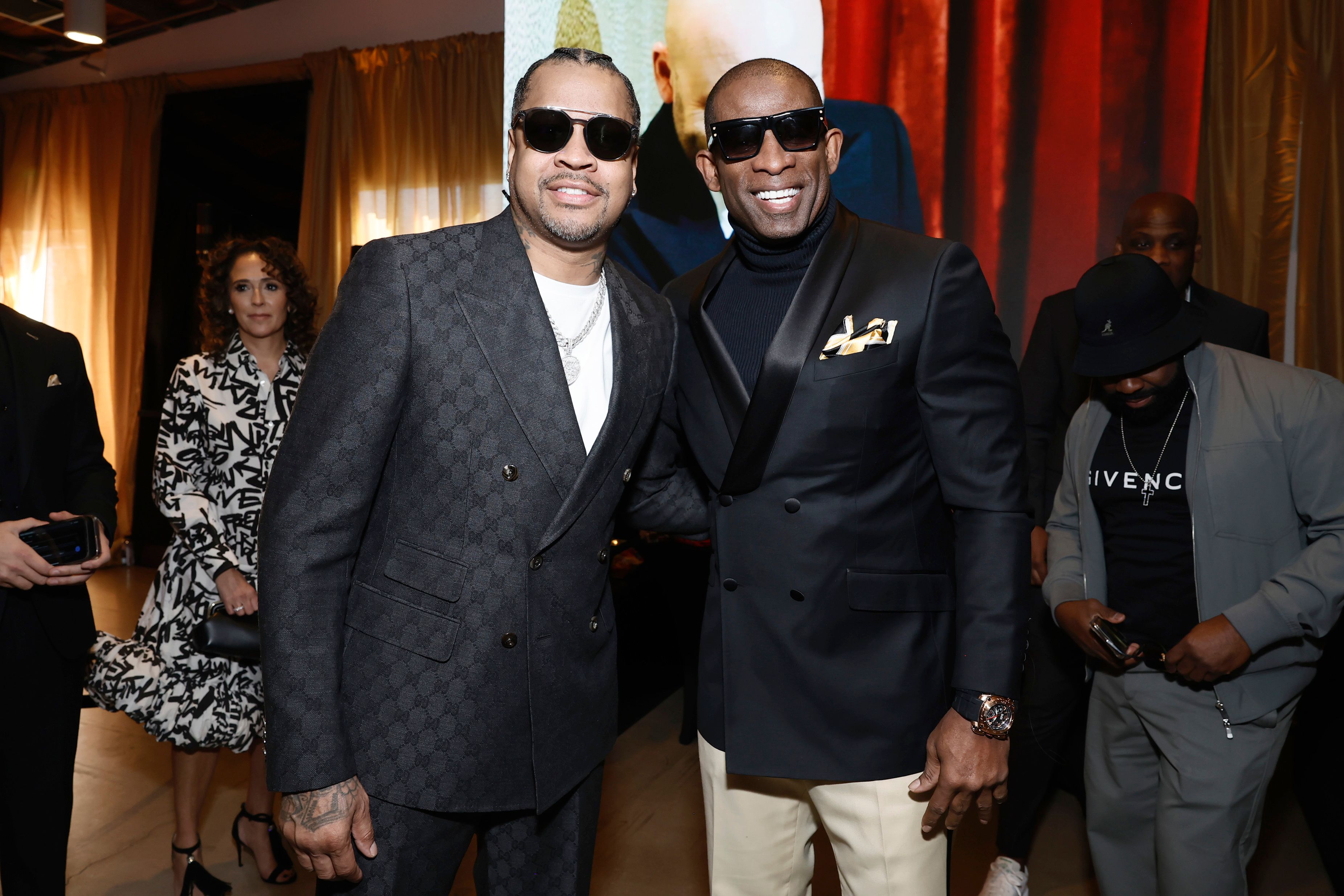 GQ Hosts Inaugural GQ Sports Style Hall of Fame Event in Scottsdale, Honoring Deion Sanders, Allen Iverson and Derek Jeter