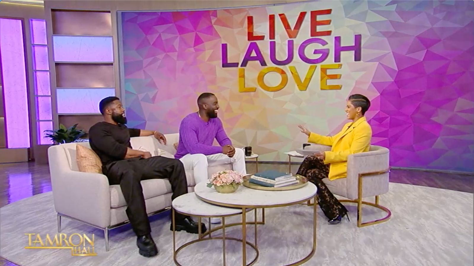 Shamier Anderson and Trevante Rhodes on the Tamron Hall Show