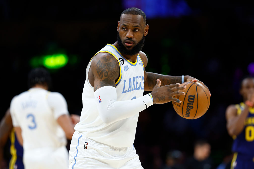 LeBron James Golden State Warriors - Los Angeles Lakers