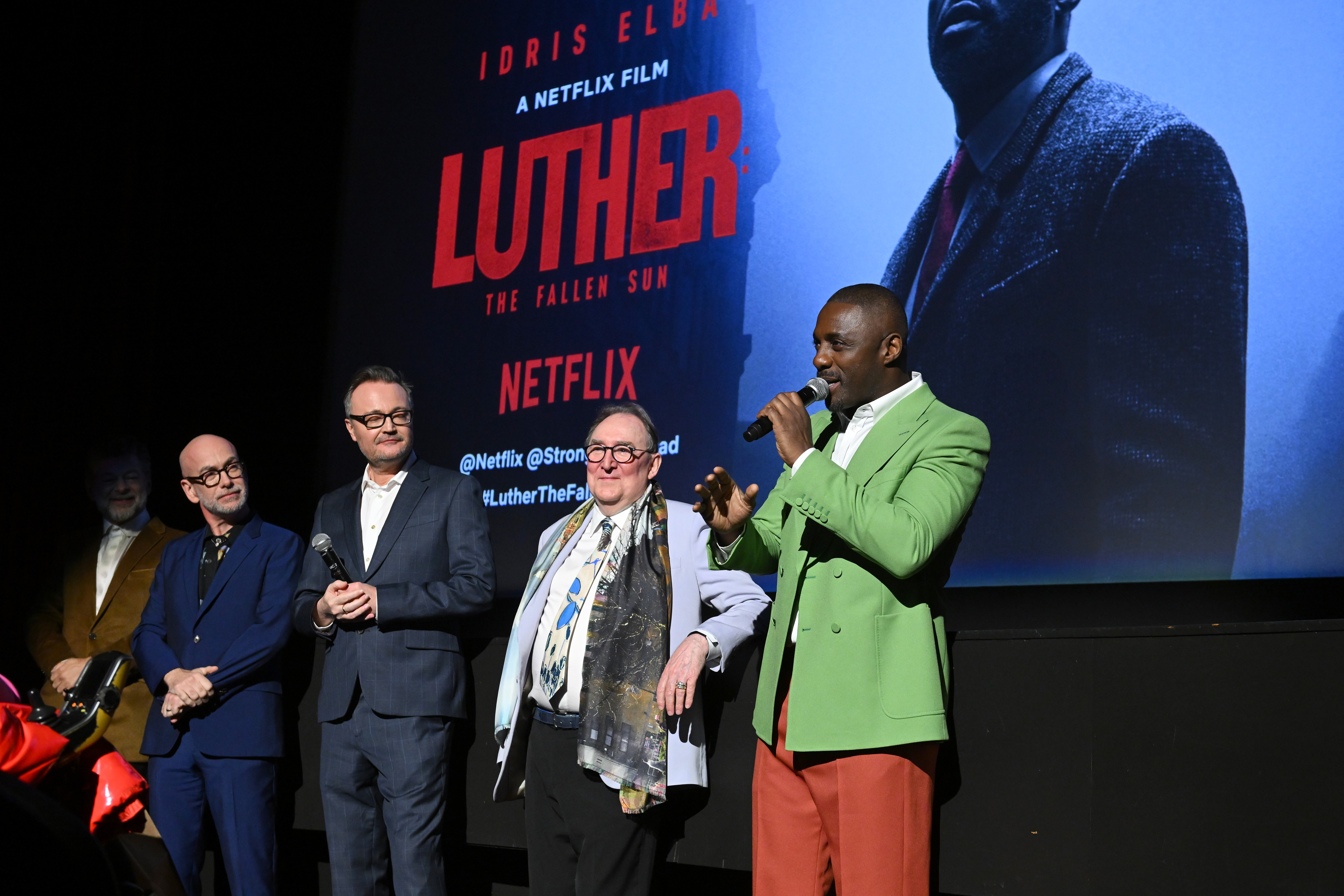 Luther: The Fallen Sun NY premiere