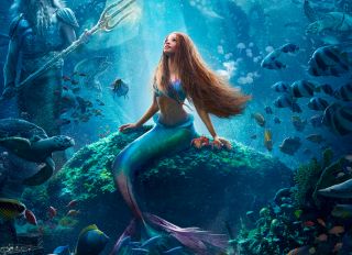 Halle Bailey as Ariel in Disney's The Little Mermaid