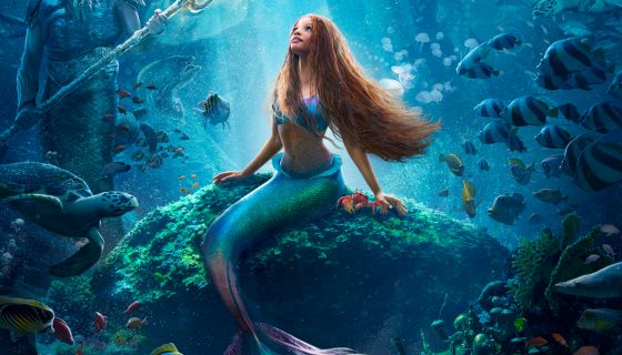 Halle Bailey as Ariel in Disney's The Little Mermaid