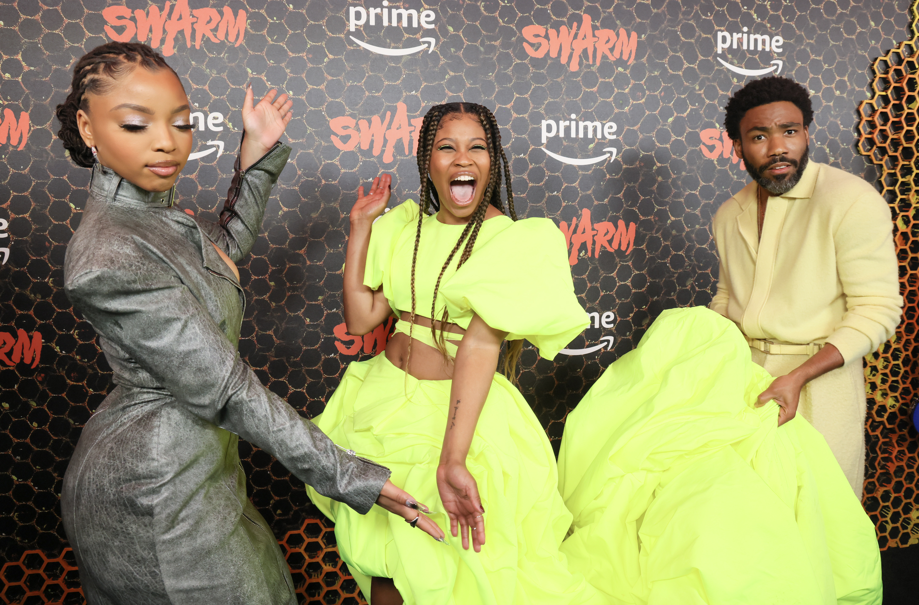 Donald Glover, Damson Idris, Chlöe Bailey, Dominique Fishback & More Shine At Star-Studded ’Swarm’ Premiere In LA