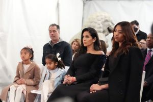 Kobe Bryant's Hand And Foot Prints Placed At TCL Chinese Theatre Forecourt