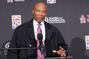 Kobe Bryant's Hand And Foot Prints Placed At TCL Chinese Theatre Forecourt