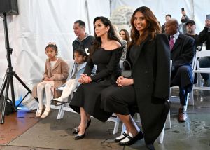 Kobe Bryant's Hand And Foot Prints Placed At TCL Chinese Theatre Forecourt