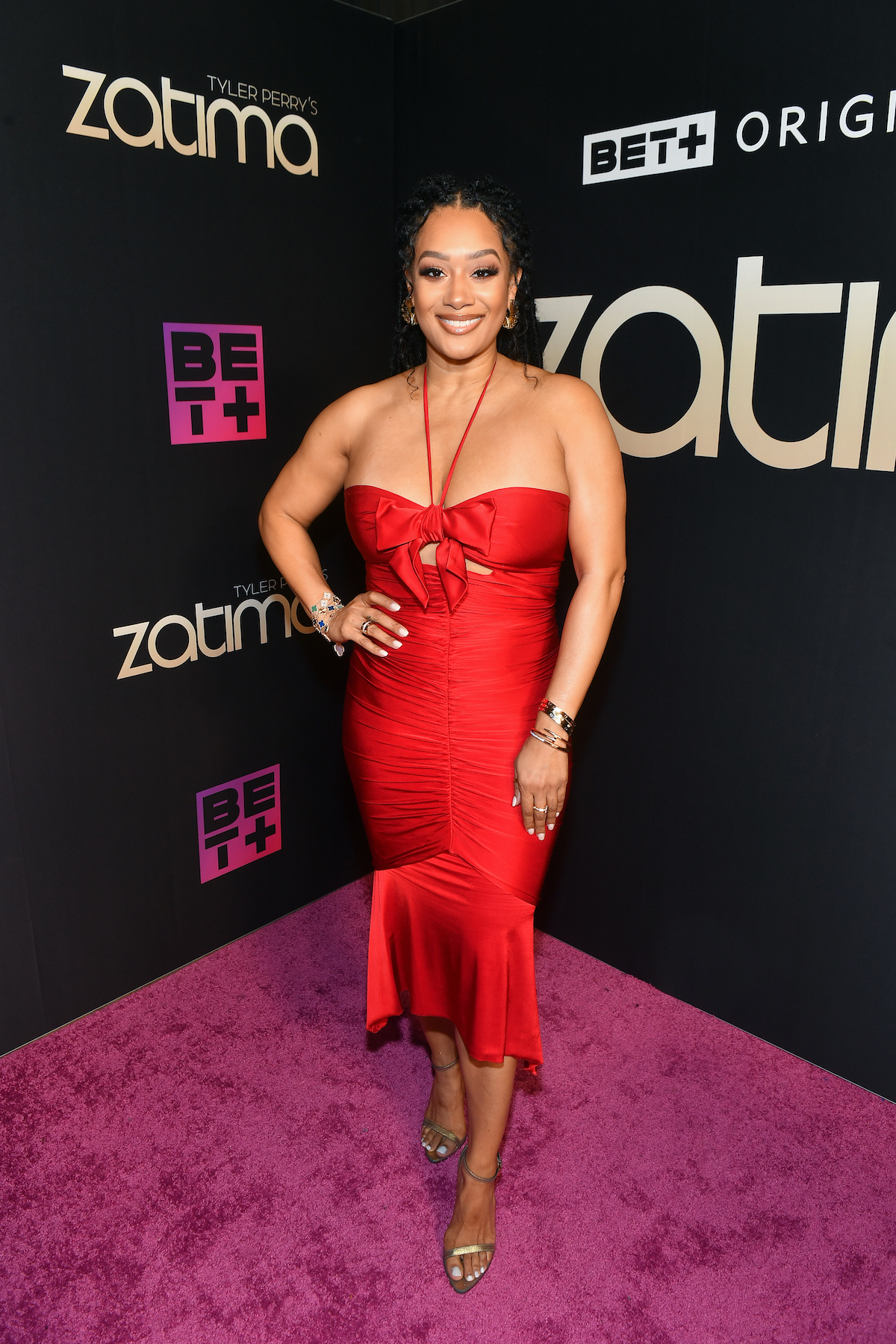 Zatima Stars Celebrate Second Season Premiere In Atlanta