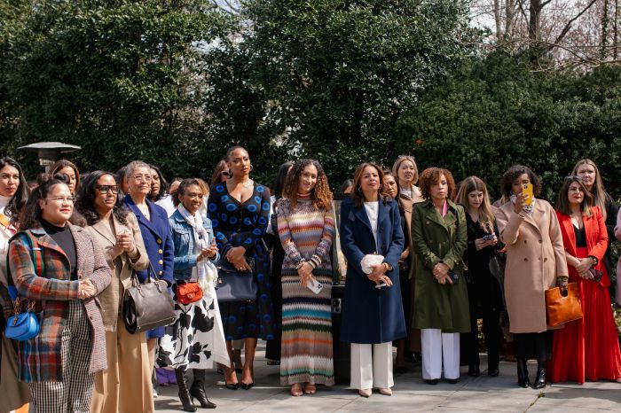 Attendees at VP Kamala Harris' Women's History Month Brunch