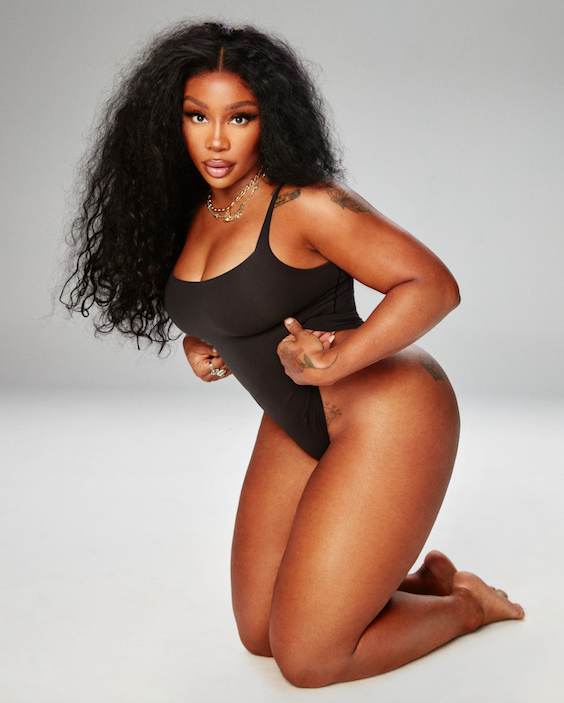 SZA Sizzles in the Latest Skims Underwear Campaign