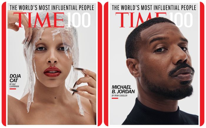 'TIME's' Most Influential People List of 2023 includes Michael B. Jordan, Doja Cat, Beyoncé, Angela Bassett and more.