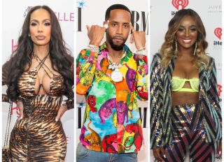 'LHH's' Safaree surprised Amara La Negra with Rolexes for her twins. His ex Erica Mena called him a "deadbeat clown" to their kids.