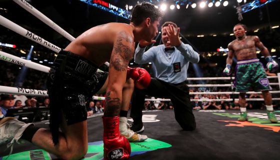 Ryan Garcia and Gervonta Davis square off in a championship fight at T-Mobile Arena in Las Vegas