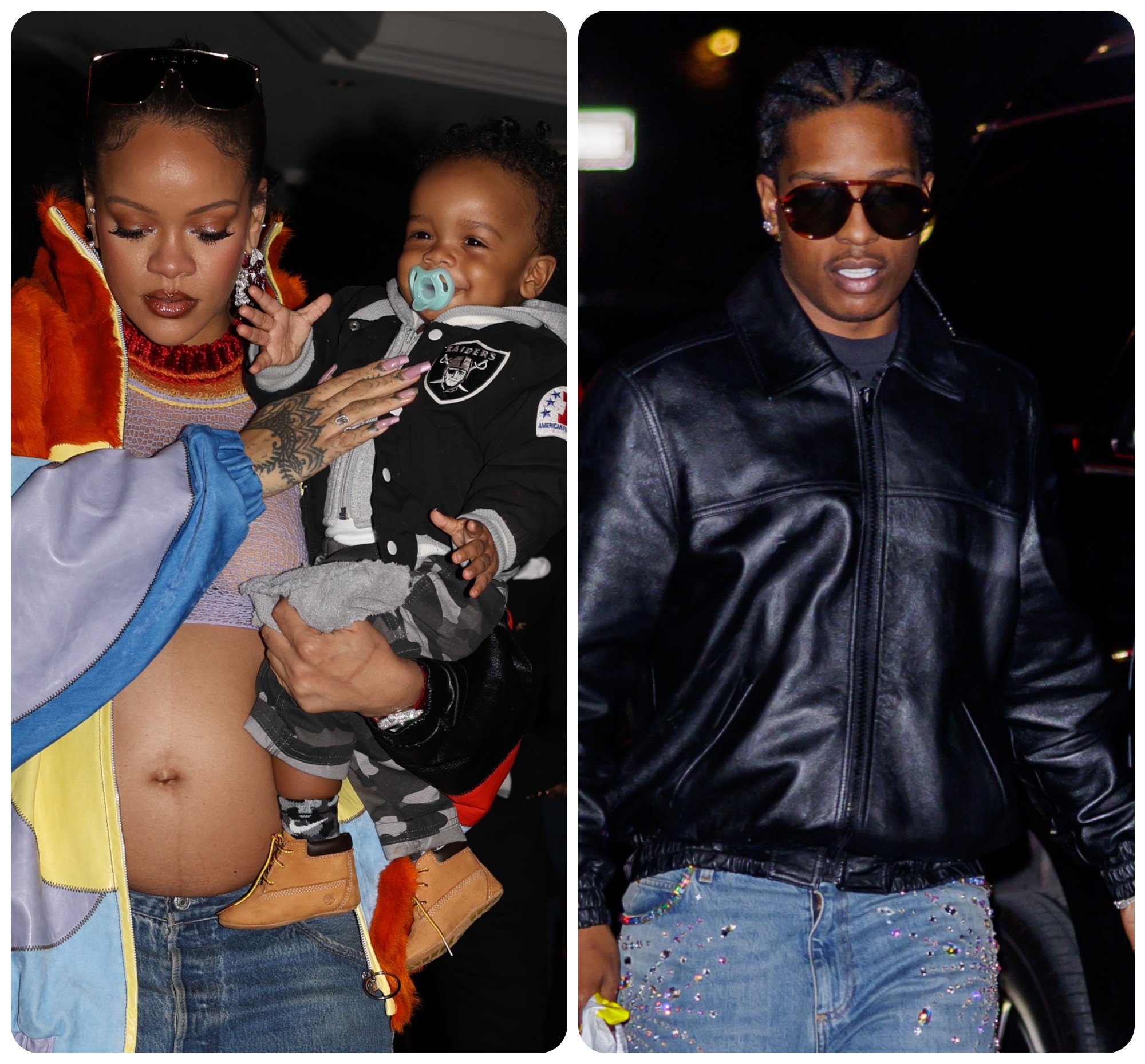 ASAP Rocky Has Been Styling All His Son's Outfits And He Is The