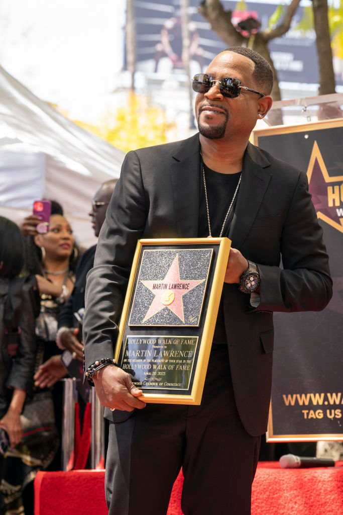 Martin Lawrence Honored With A Star On The Hollywood Walk Of Fame