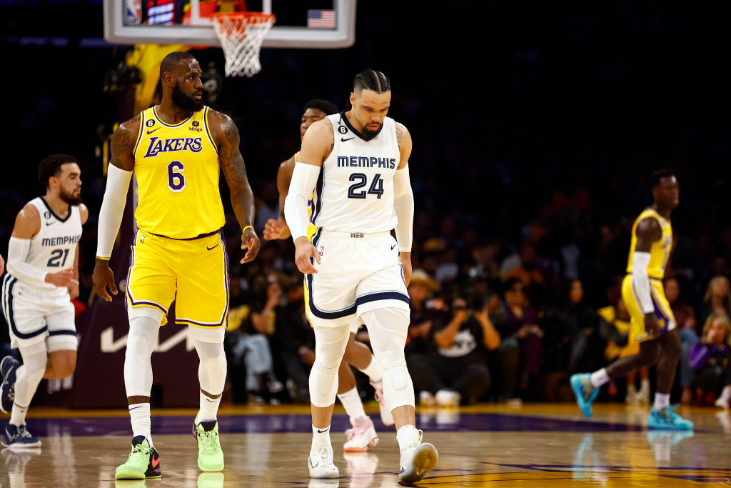 Dillon Brooks - Memphis Grizzlies v Los Angeles Lakers - Game Four