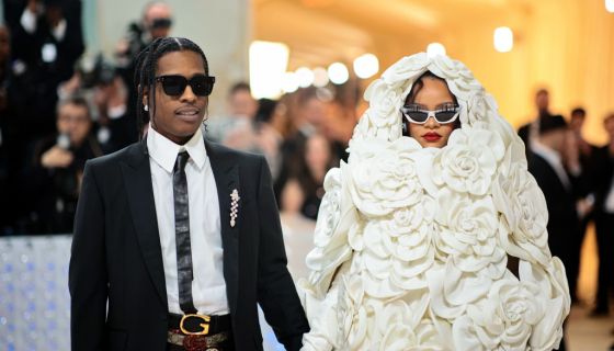 Rihanna And A$AP Rocky Shut Down The Met Gala Red Carpet