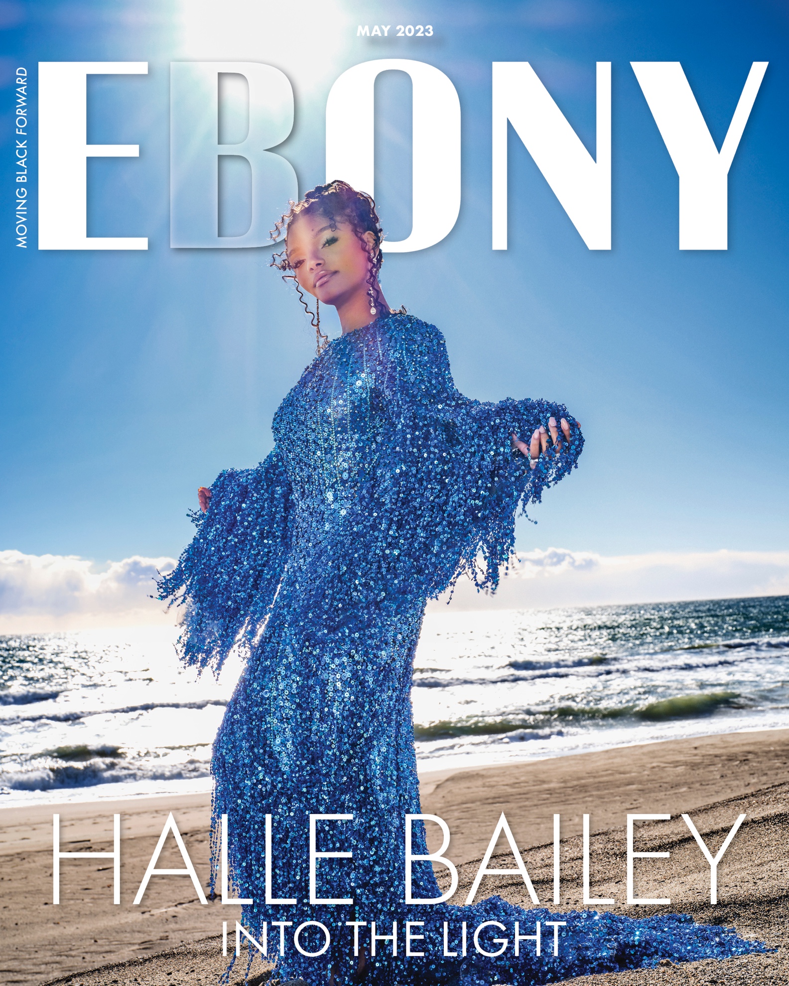 Halle Bailey Stuns With Enchanting 'EBONY' Magazine Cover