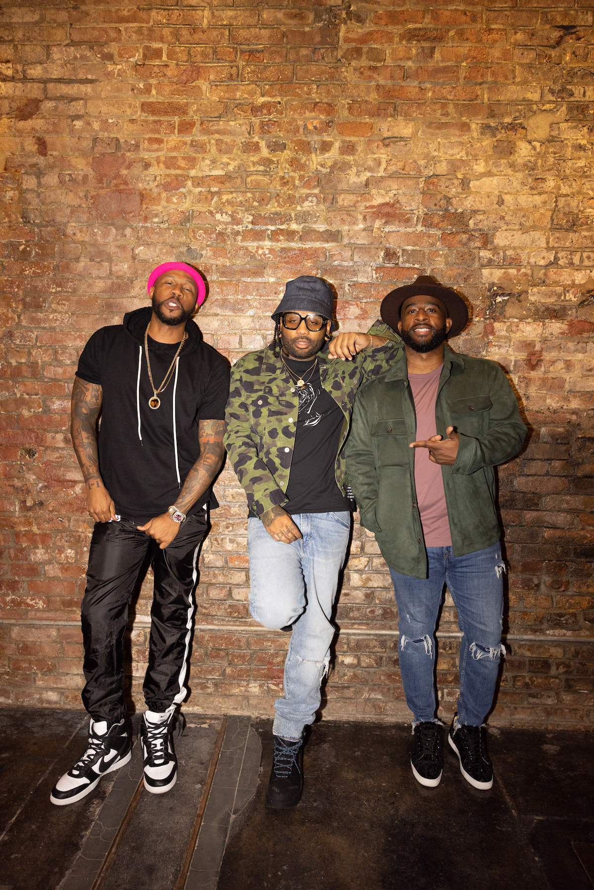 Listen to Black Men BTS photo with Mouse Jones, Jeremie Rivers and Tyler Chronicles