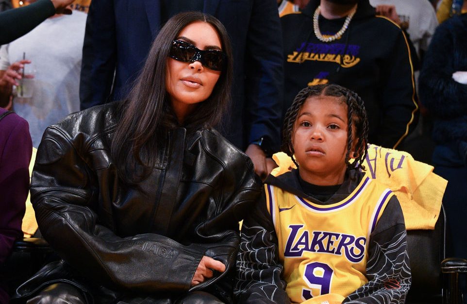 Celebrities At The Los Angeles Lakers Game