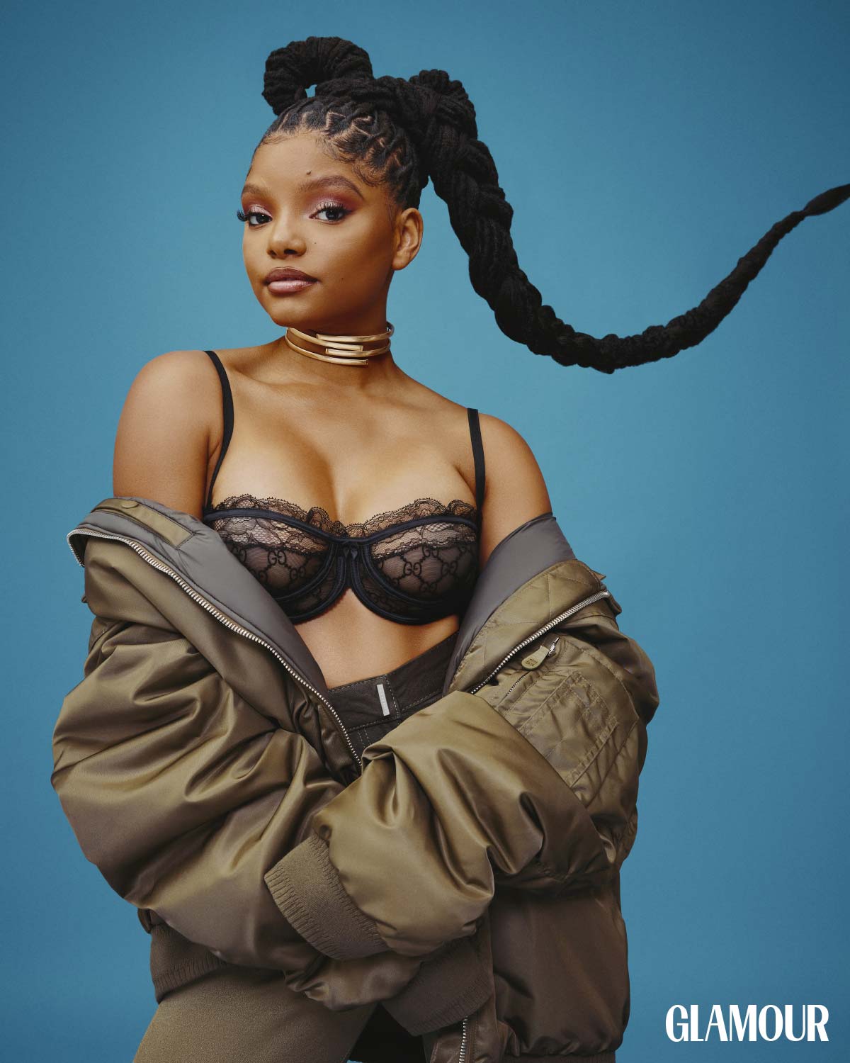 Halle Bailey covers Glamor Magazine and talks about “The Color Purple”