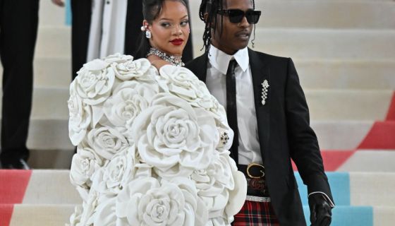 Rihanna Sparks Engagement Rumors By Rocking A Massive Diamond Toe Ring